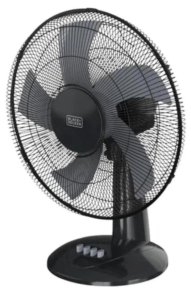 Ventilateur de Table Black Et Decker BXFD8000E Silencieux pour le Bureau