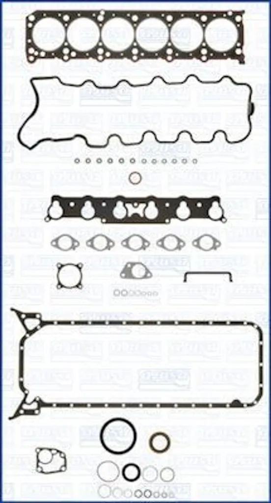 Pochette de joints complète moteur Mercedes W124 W126 R129 - AJUSA 50047100