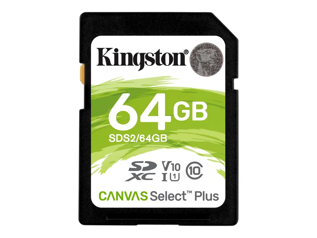 Offerta Memoria Kingston 64GB SDXC Canvas Select Plus - Prezzo Top