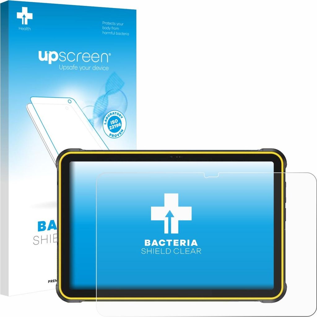 upscreen Schutzfolie für Ulefone RugKing Pad 2 Pro Displayschutz Displayschutzfolie Folie Klar antibakteriell
