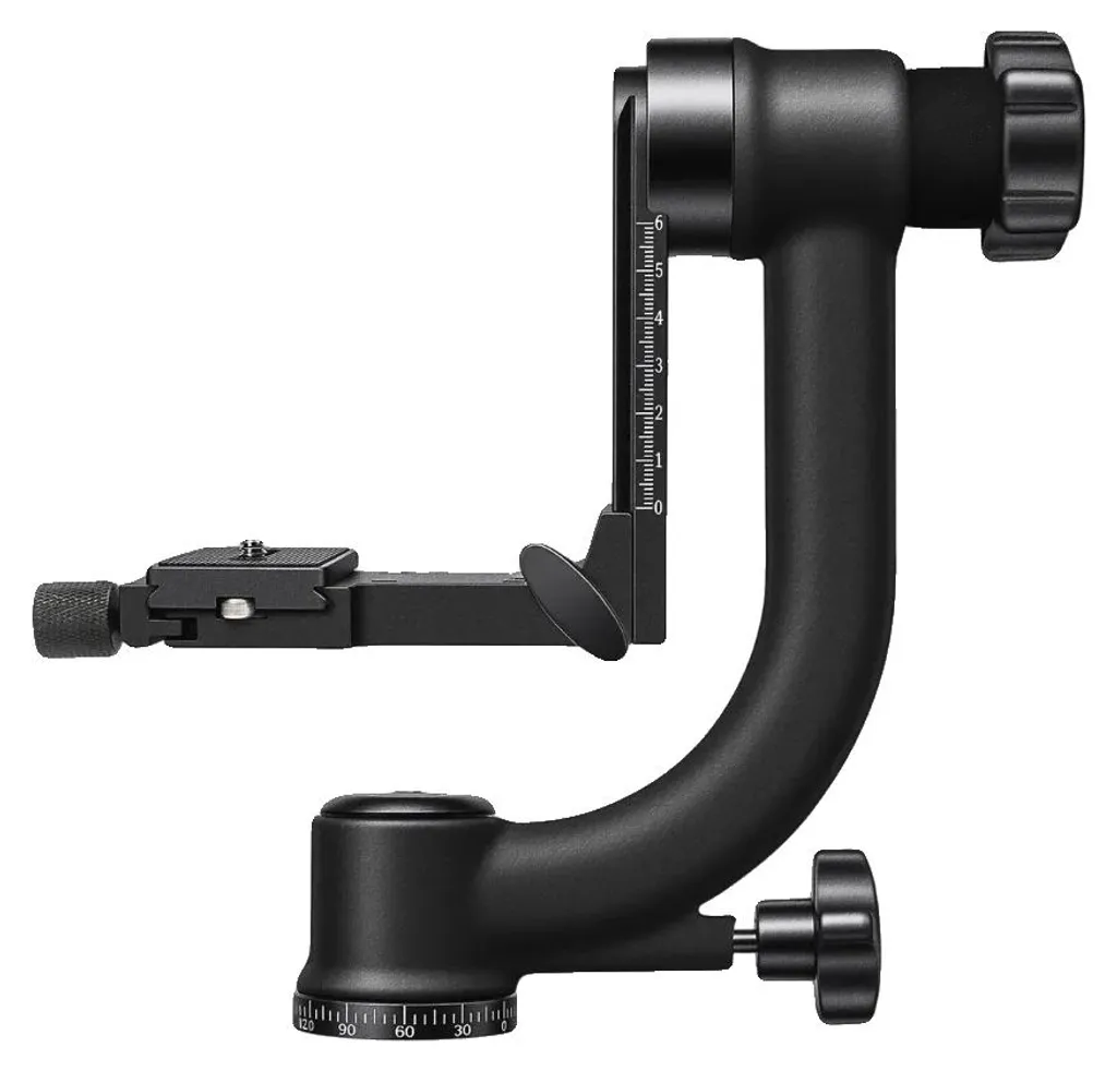 Tête rotative 360° pour trépied photo : stabilité et charge 20kg - Noir
