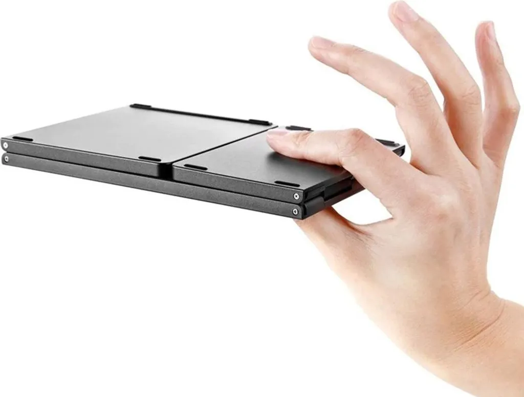 Clavier sans fil pliable portable et universel avec connexion Bluetooth