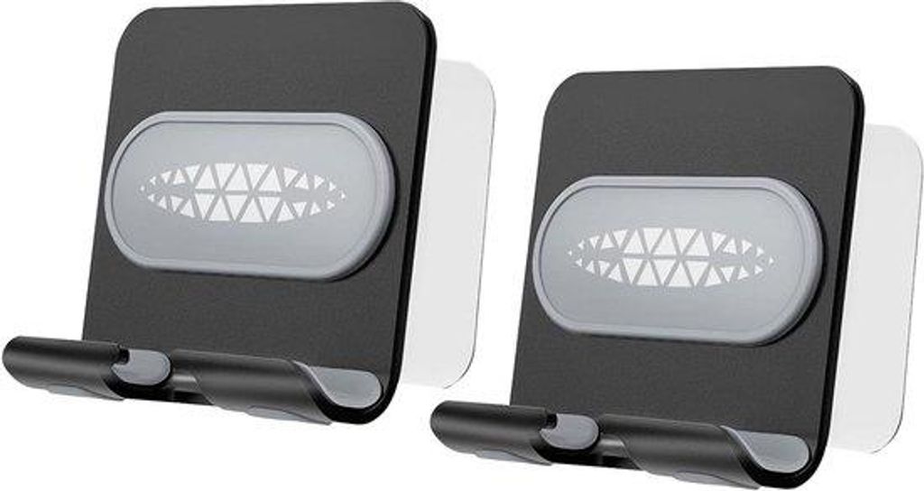Telefoniehalter - Set aus 2 Stücken mit Klebeband - Bohrungen nicht erforderlich