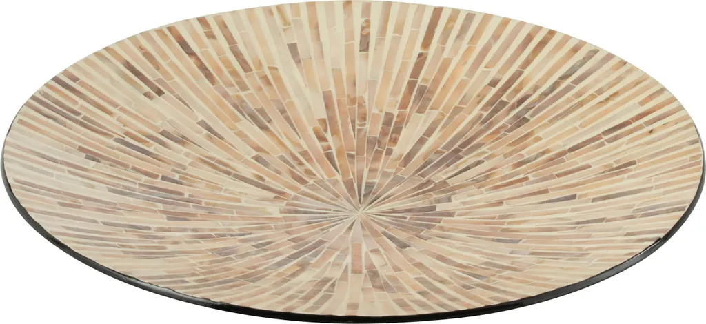 Petite Table de Chevet Industrielle J-Line Tina en Bois Naturel et Noir