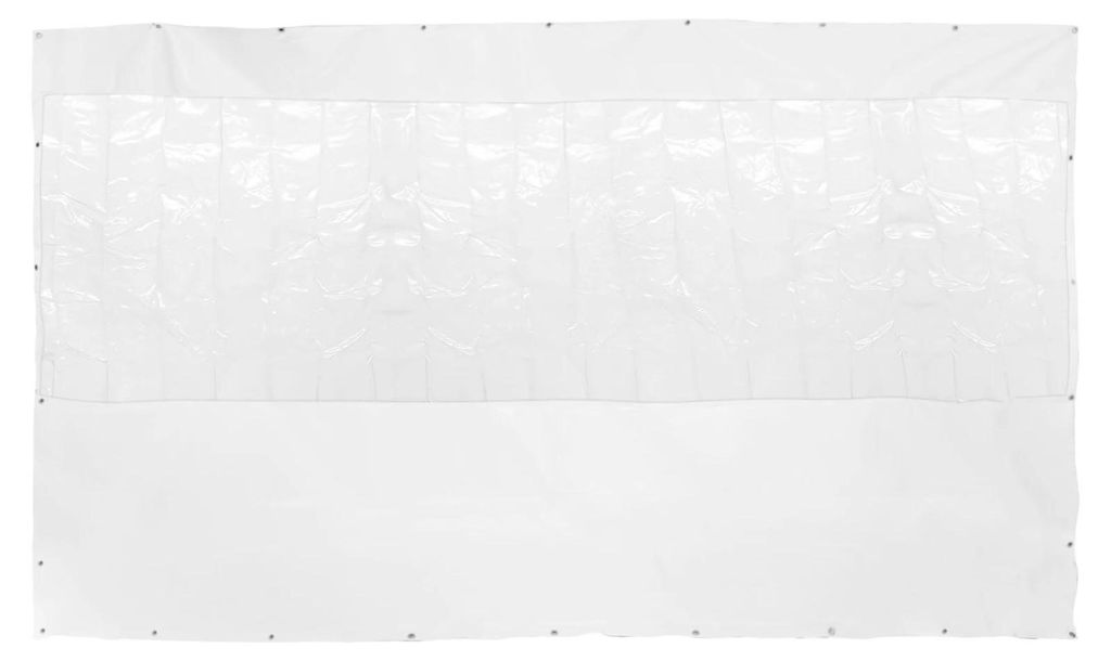PVC Abdeckplane - Schwerlast-Plane - 2,5×4 m (8×13 ft) - 0,5 mm - Wasserdicht >80 cm Wassersäule - Reißfest & UV-beständig - Rot