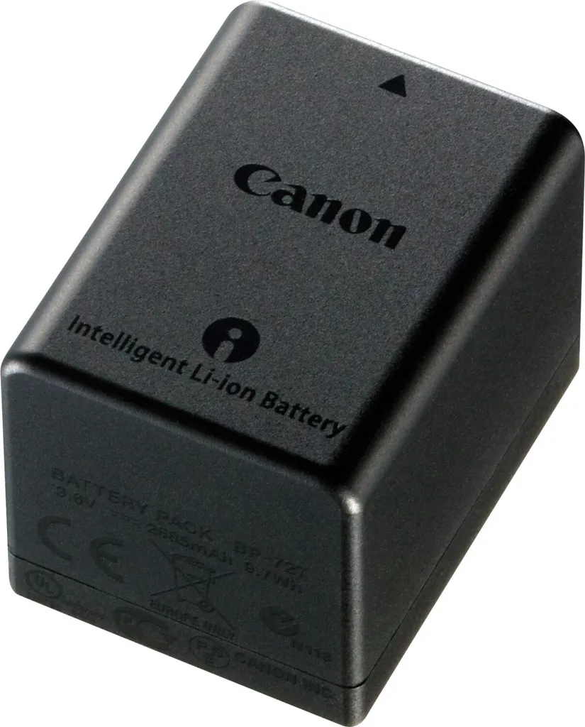 Batterie de secours Canon BP-727 idéale pour filmer vos longs voyages