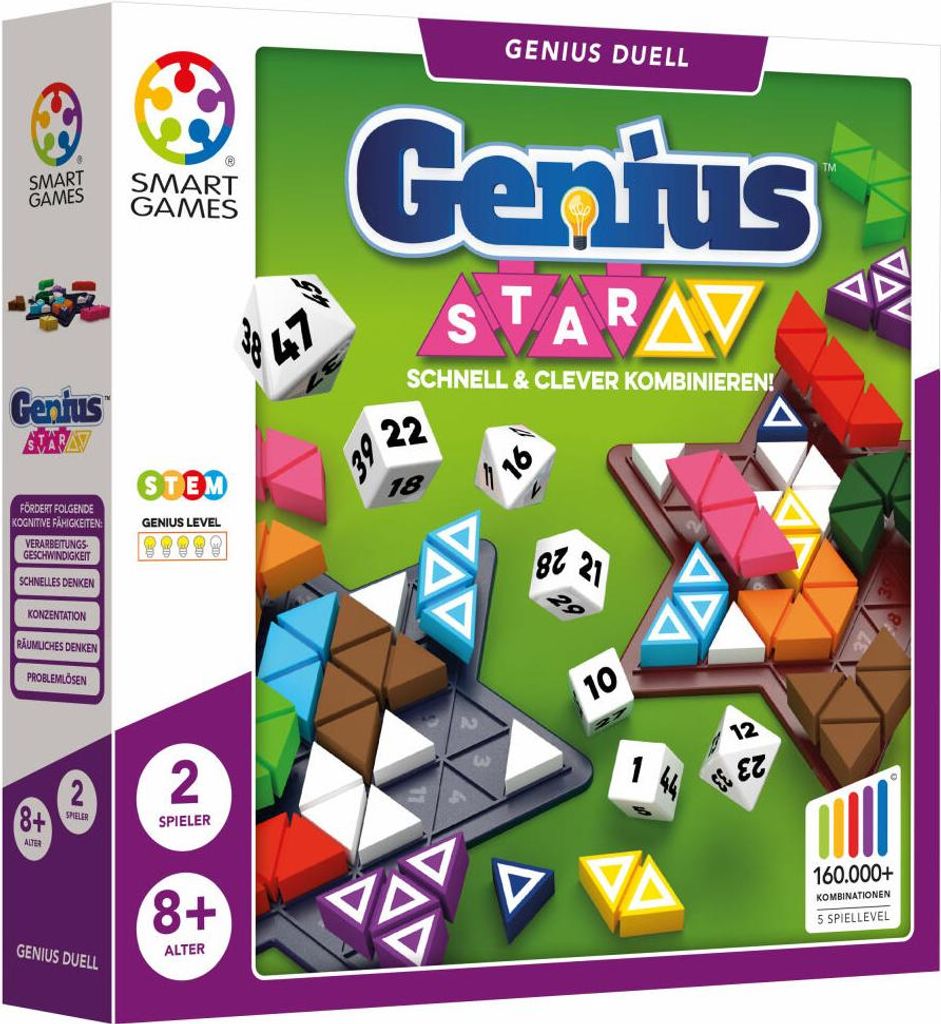 Smart Games Genius Star, logická hra, logická hra, hra na Obrázek produktu 