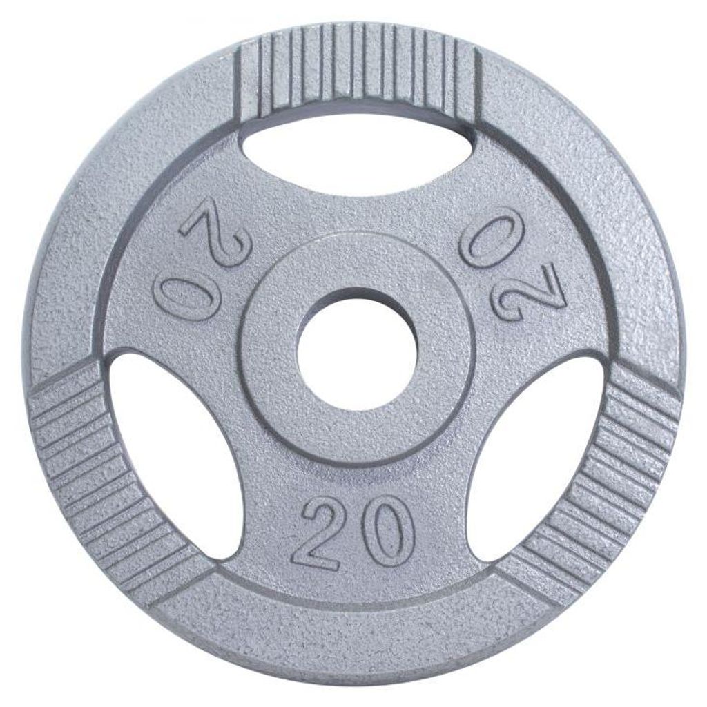 Gorilla Sports Záťažový kotúč, liatinový, 20 kg Obrázok produktu 