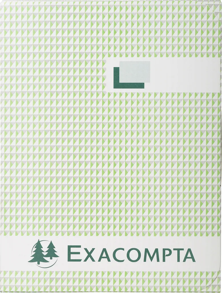 Registre Folioté Professionnel 500 Pages Exacompta 415E Noir 5x5