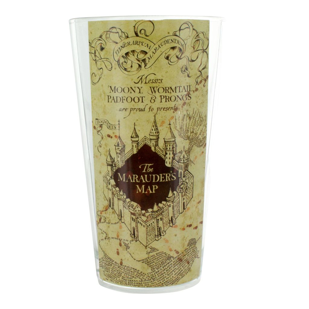 Harry Potter - Karte des Rumtreibers - Glas