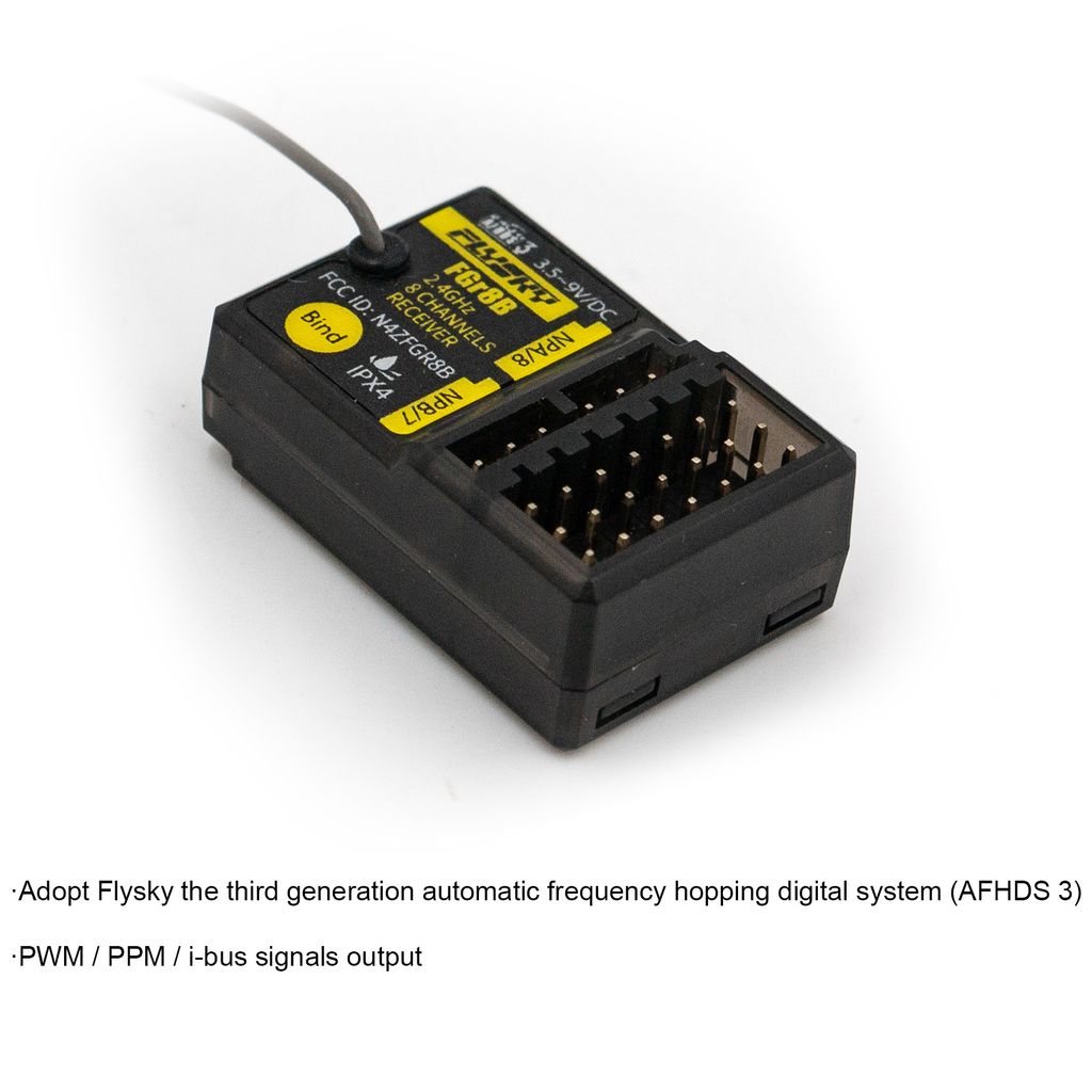 FLYSKY FGR8B 2,4 GHz 8-Kanal-Empfänger PWM / PPM / Produktbild 6