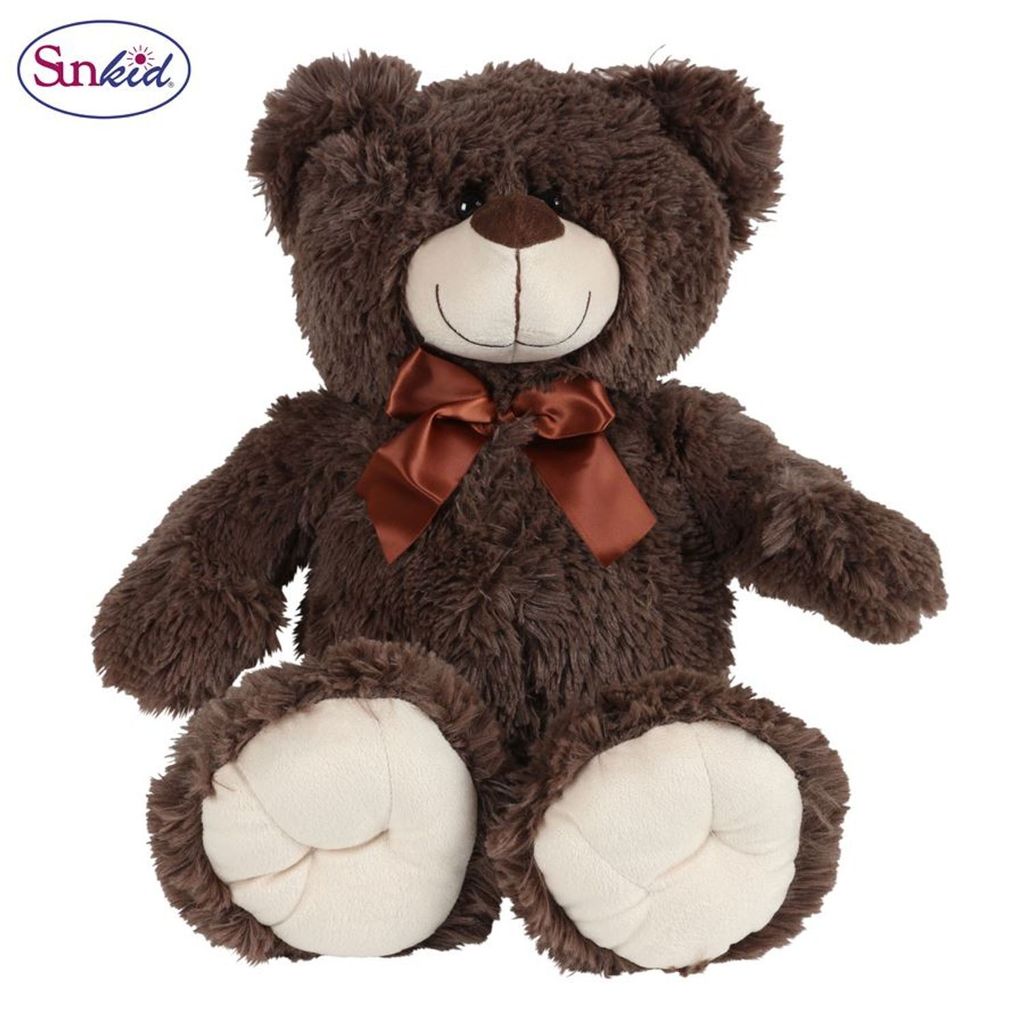 Großer Plüsch-Teddybär 54 cm cremefarben - kuschelweiches Produktbild 