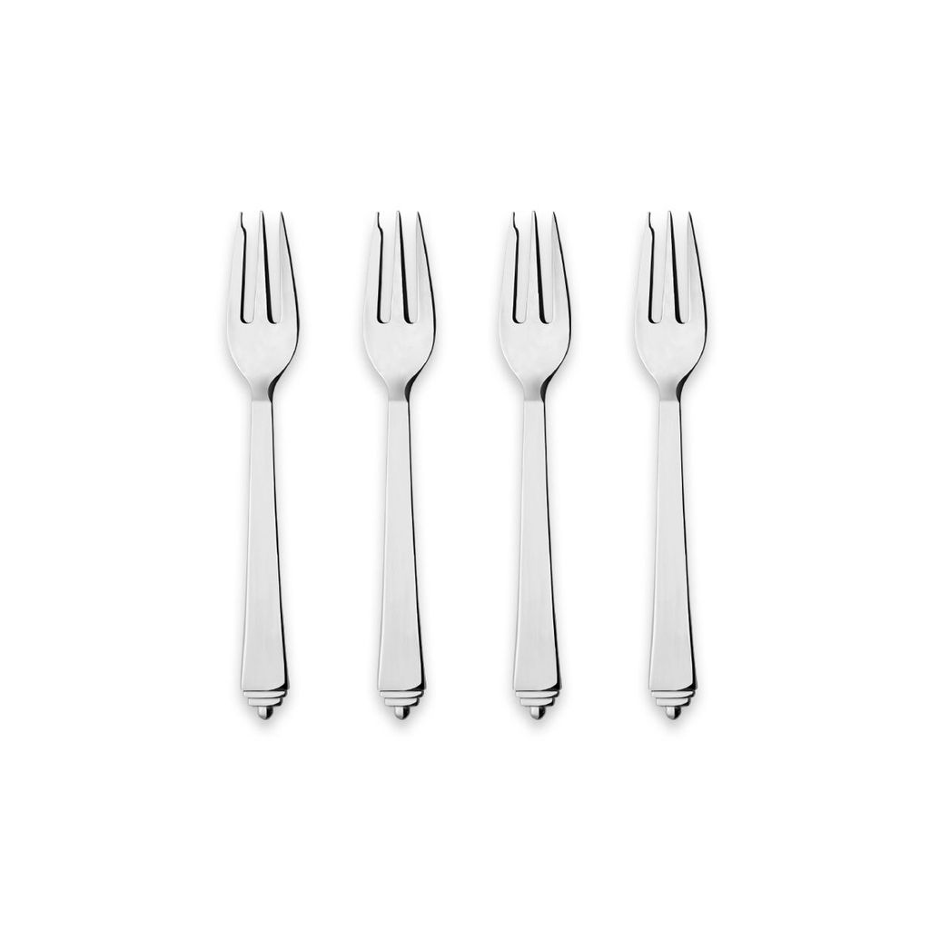 Georg Jensen - Forchetta per dolci a piramide, 4 pezzi Immagine del prodotto 