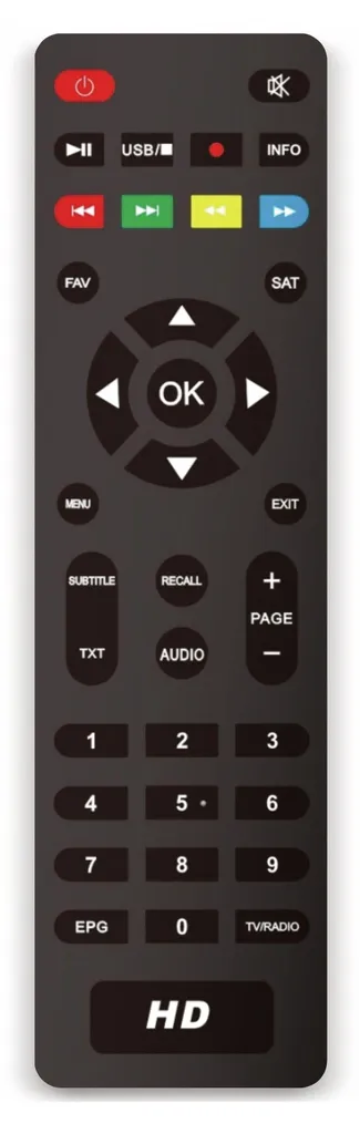 Décodeur Satellite Numérique HD AX 300 mini V3 - Format Compact Invisible - 12