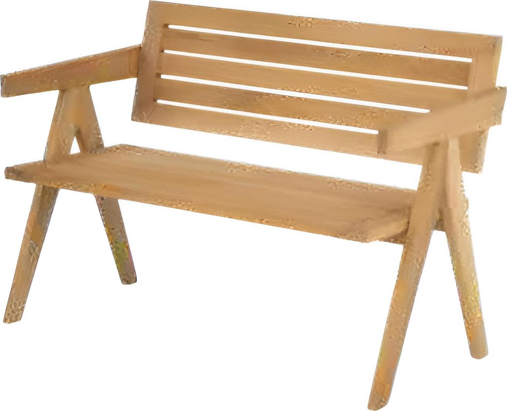 Sitzbank aus Kunststoff – Ideal für den Garten und Outdoor-Bereich.