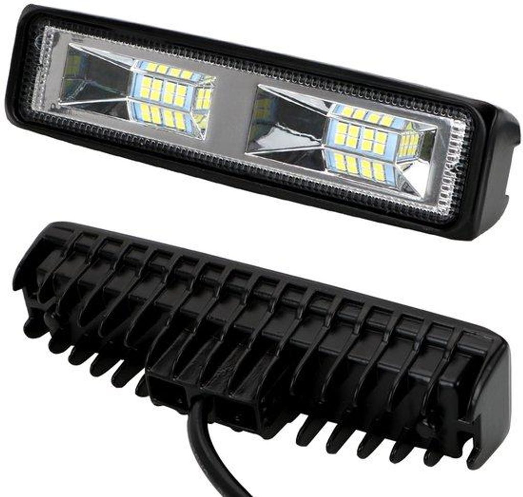 Zwei superhelle 10W 12V LED-Lampen für Geländewagen, Autos, Motorräder, Boote, Traktoren, Reisemobile und Reisefahrzeuge, batteriefrei.