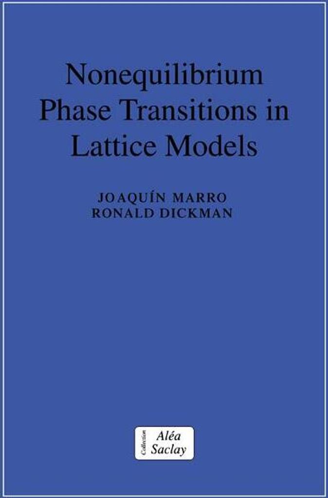 Nonequilibrium Phase Transitions in Lattice Models