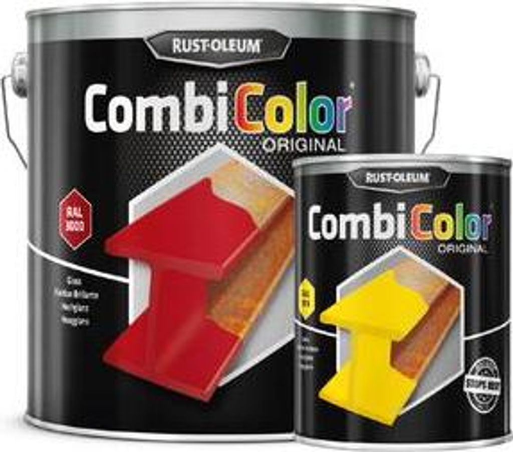 Rust-Oleum CombiColor Original Matt Schwarz 750ml Dose Produktbild 