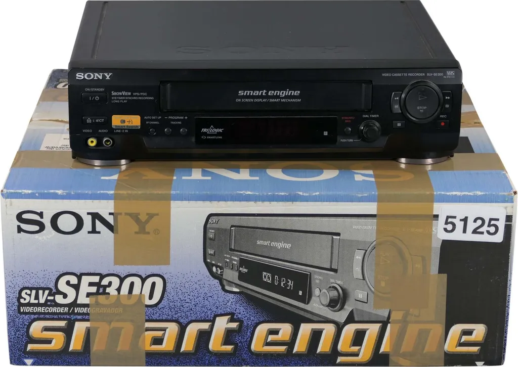 Sony SLV-SE300 Magnétoscope 4 Têtes avec Rembobinage Rapide et Son Stéréo