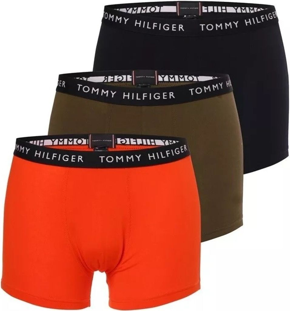 Tommy Hilfiger 3-Pack Essential Logo Herren Boxer Unterwäsche UM04M02203 Gr. S
