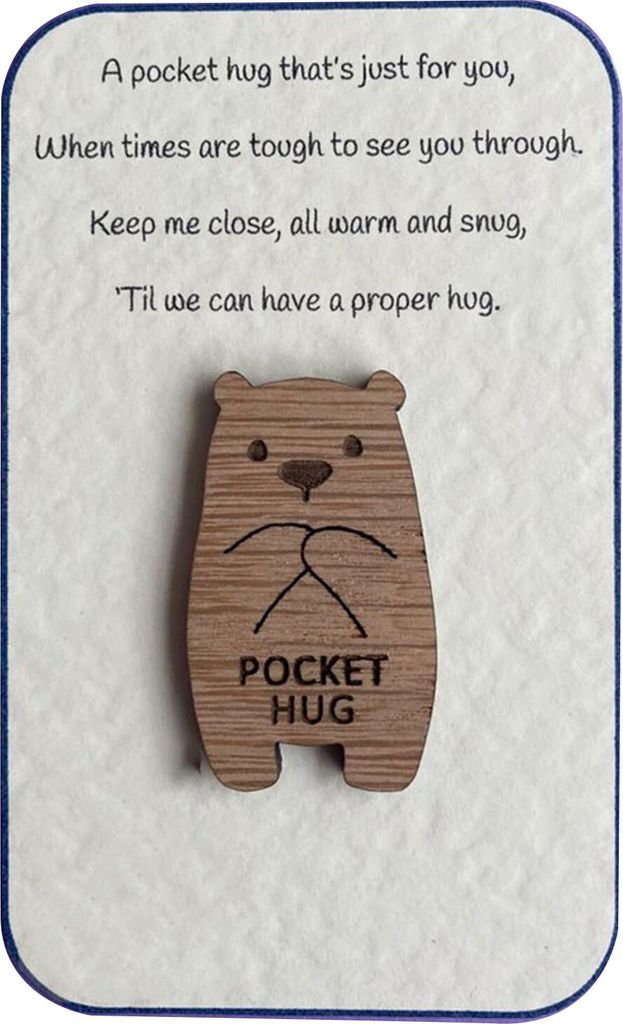 Holz Token schöne Persönlichkeit exquisite solide kreative Muttertagsgeschenke kompakte Tasche Hölmtier -Token für Festival-B