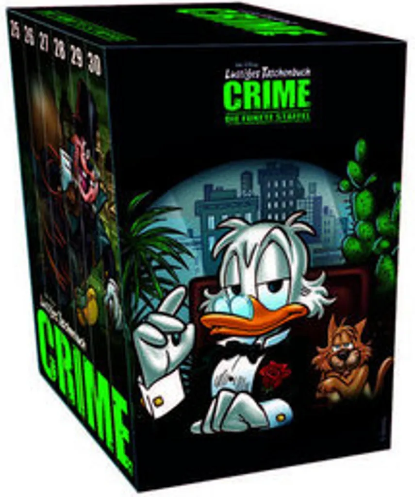 Lustiges Taschenbuch Crime Box Saison 5 : Idée cadeau pour fan de BD