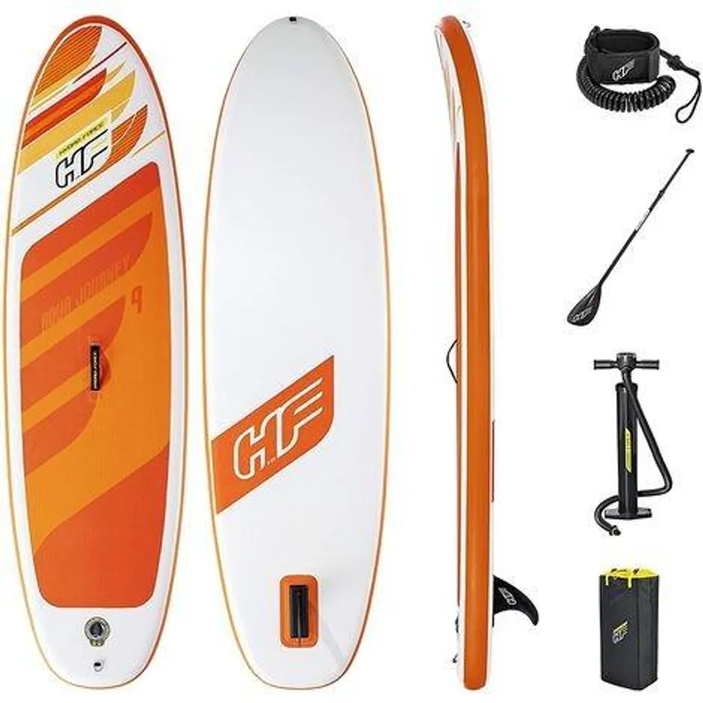 Paddle Gonflable BESTWAY 65349 Aqua Journey : Pack Compact Haute Pression