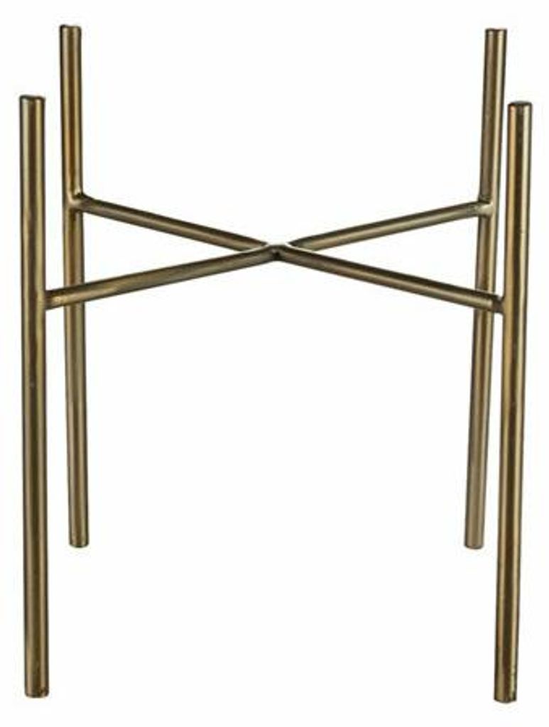 Ter Steege Pflanzenaufsteller - goldfarben - 25 x 25 cm Produktbild 