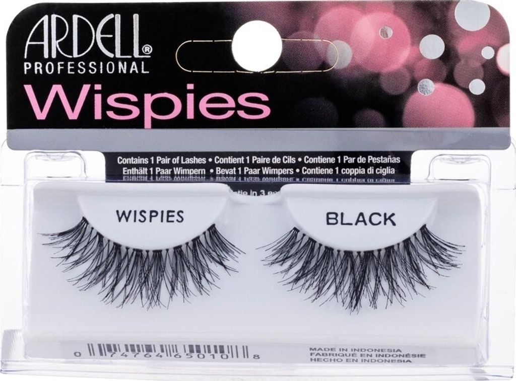 Wispies Wispies sztuczne rzęsy dla kobiet 1 - Black - Zdjęcie produktu 