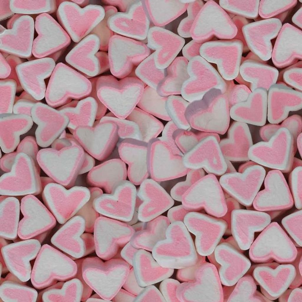 Mellow Mellow Pink Hearts 200g