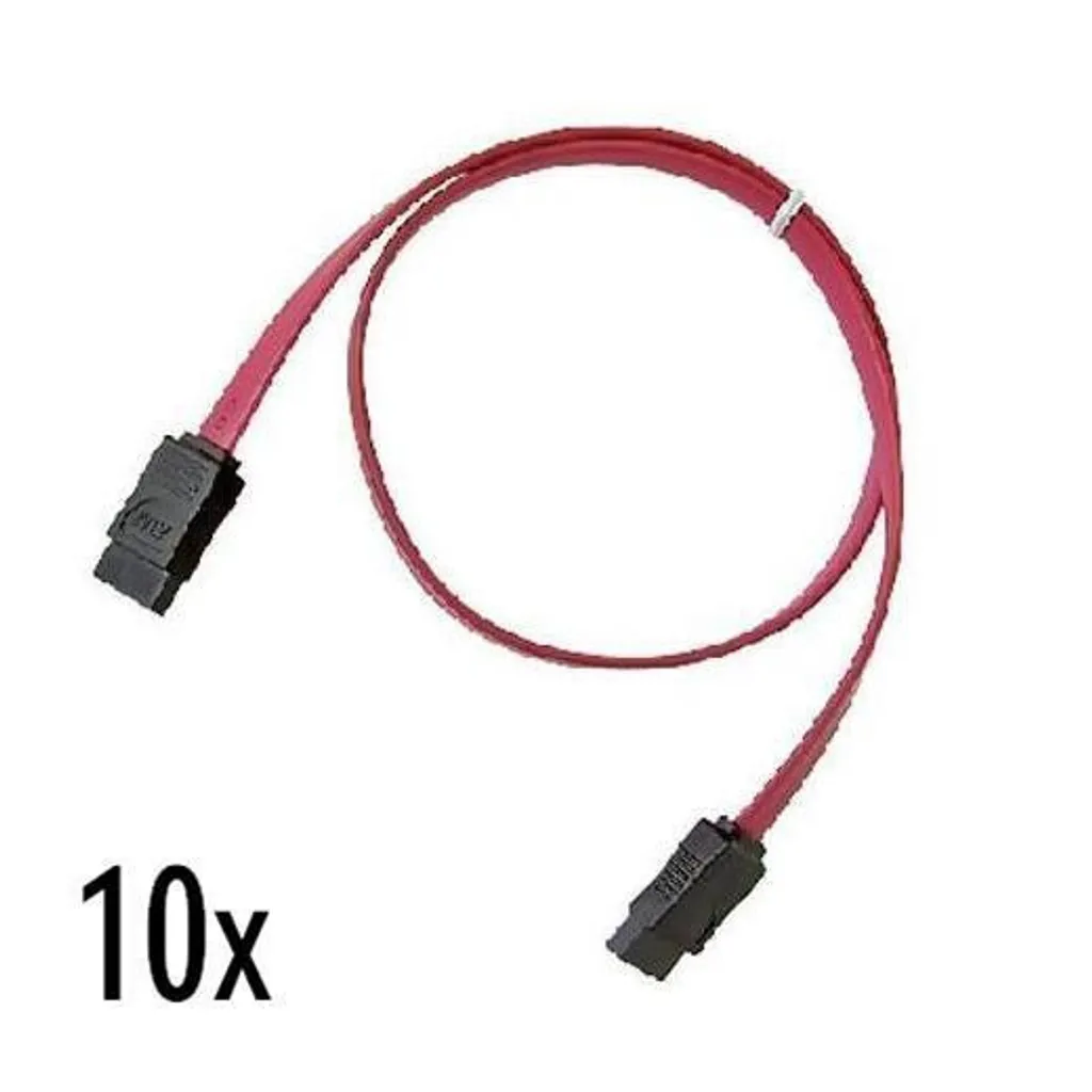 Réparer Erreur Disque avec Câble SATA 0,5 m Nilox Noir et Rouge Fiable