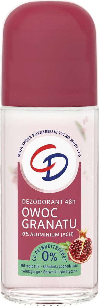 CD Deodorant Roll-on Granit 50 ml, bestätigte Hautverträglichkeit, keine weißen Rückstände