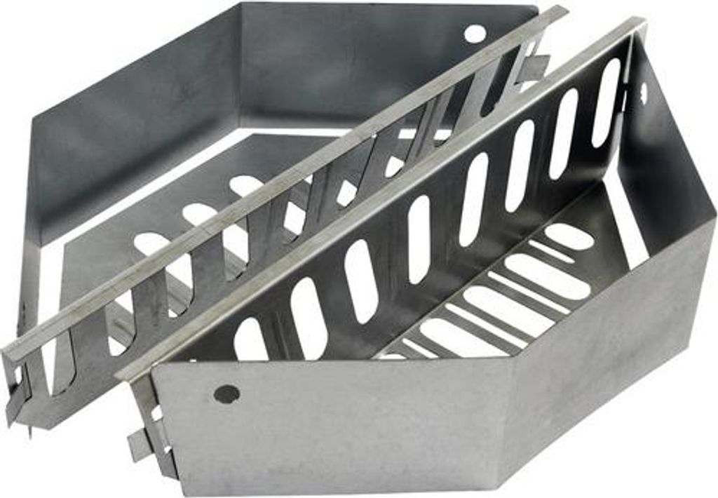 TENNEKER Kohlekörbe 2 Stück für indirektes Grillen Produktbild 