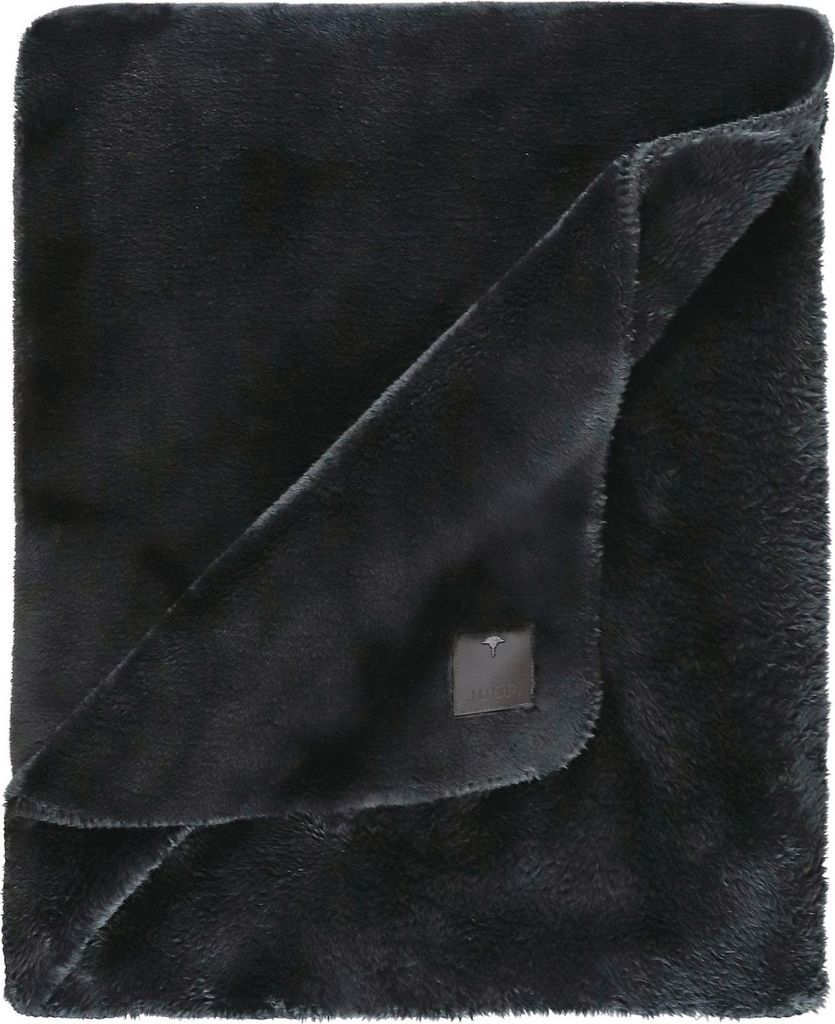 JOOP! Plaid Sleek Farbe schwarz Größe 150x200