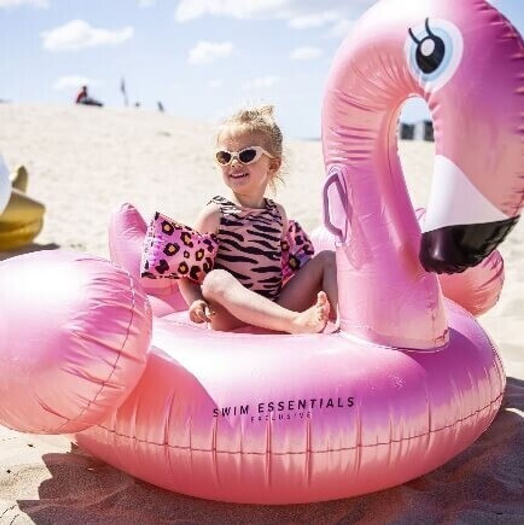 Swim Essentials Flamingo rose gold XL - Aufblastier Produktbild 