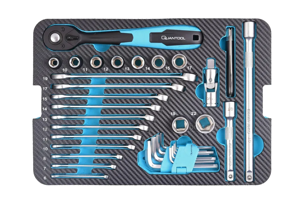 Mannesmann Coffret à outils 48 pcs Quantool - Set de serrage complet