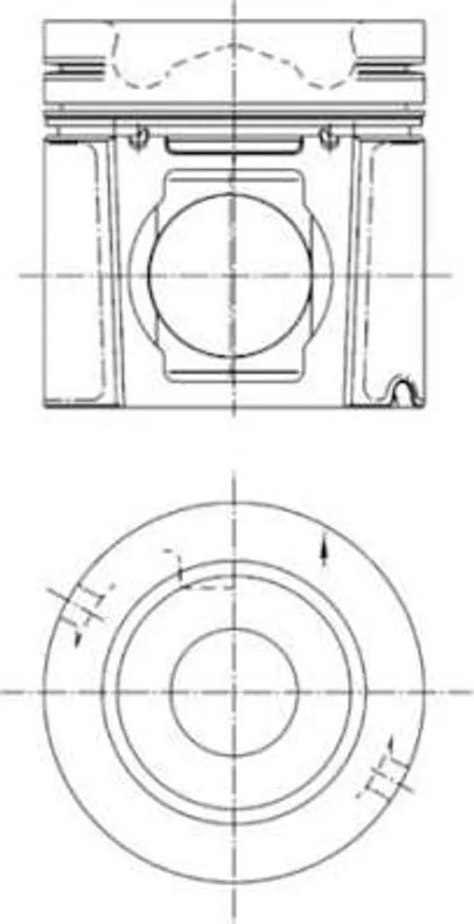 Réparer fumée bleue et perte de puissance - Piston KOLBENSCHMIDT
