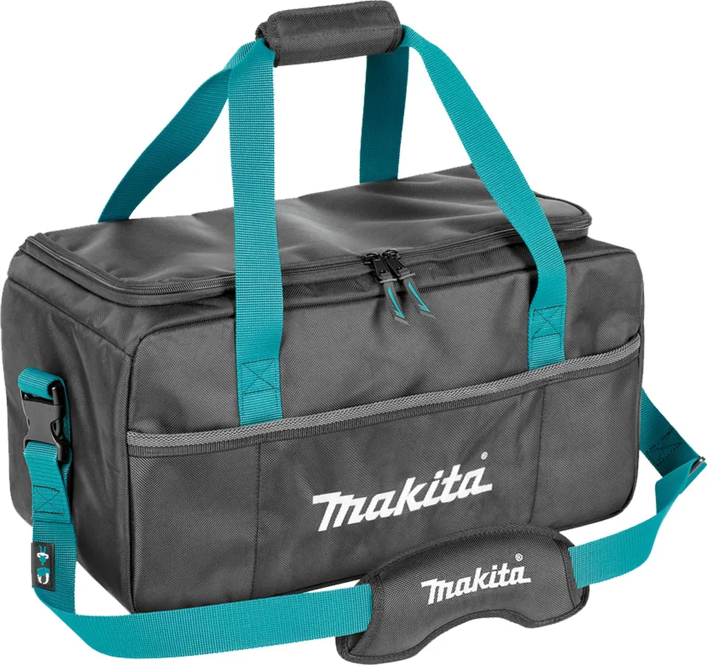 Sacoche à outils Makita zippée : fini la poussière sur vos machines