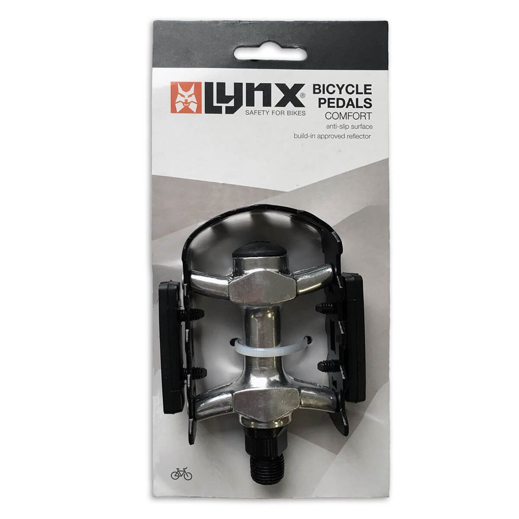 MTB Alu Pedalen Lynx Fahrrad Pedalen mit integrierten Reflektoren