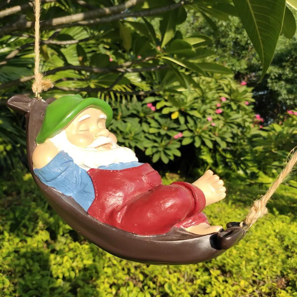 Nain de jardin robuste anti-décoloration, déco durable pour jardin fleuri - 2