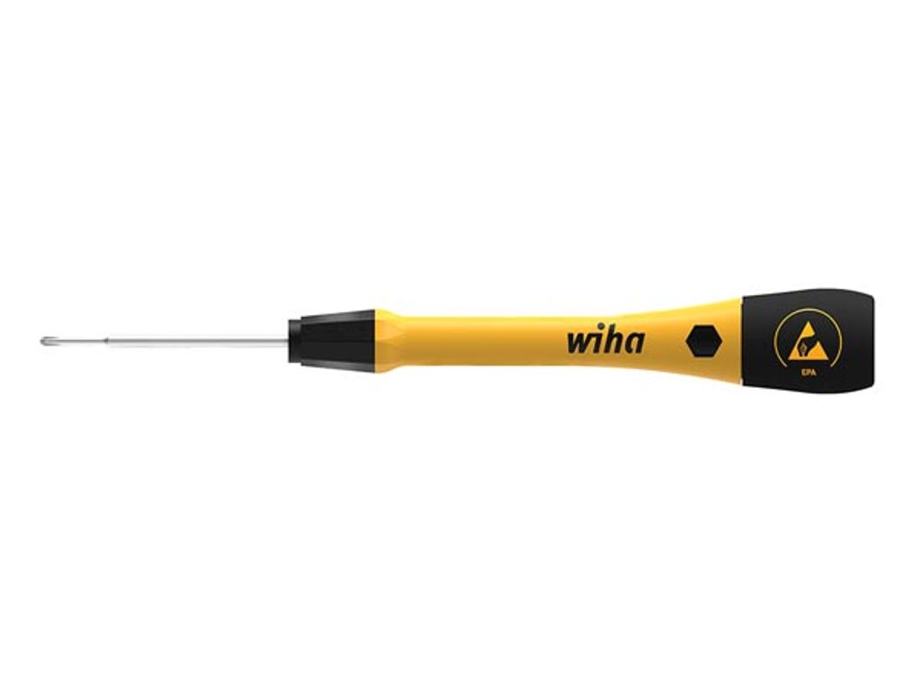 Wiha Feinschraubendreher PicoFinish ESD Phillips PH1 x 60 mm (43678)