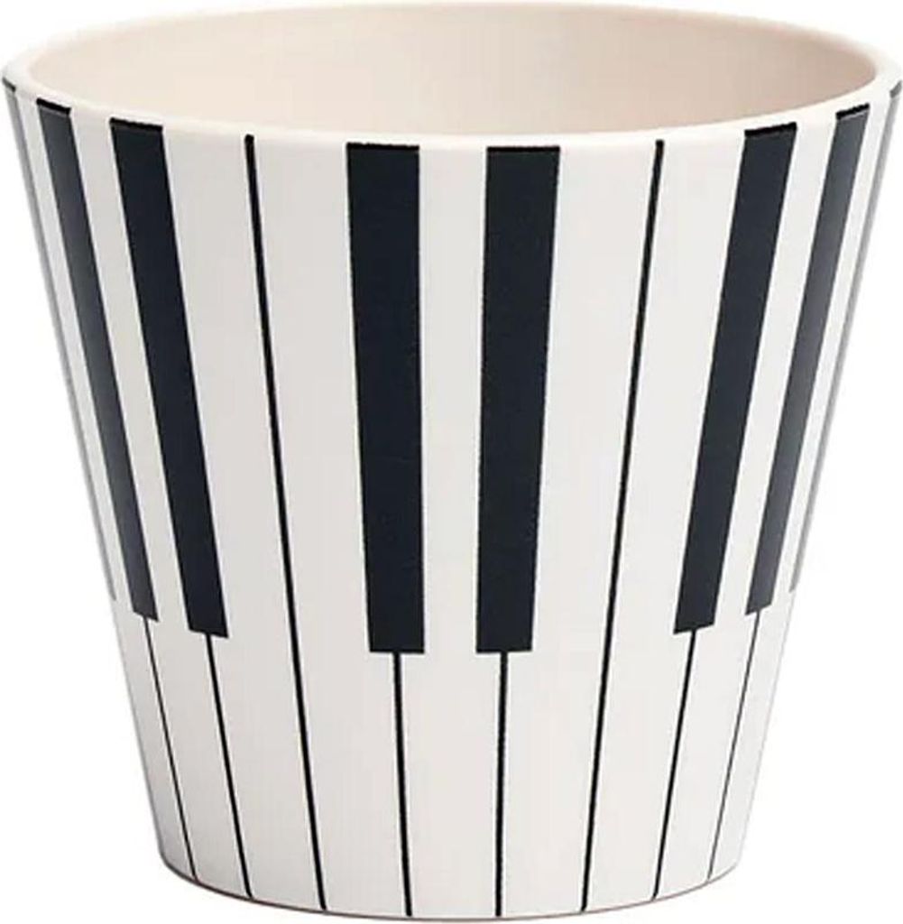 90-ml-Espressotasse – Klaviermotiv