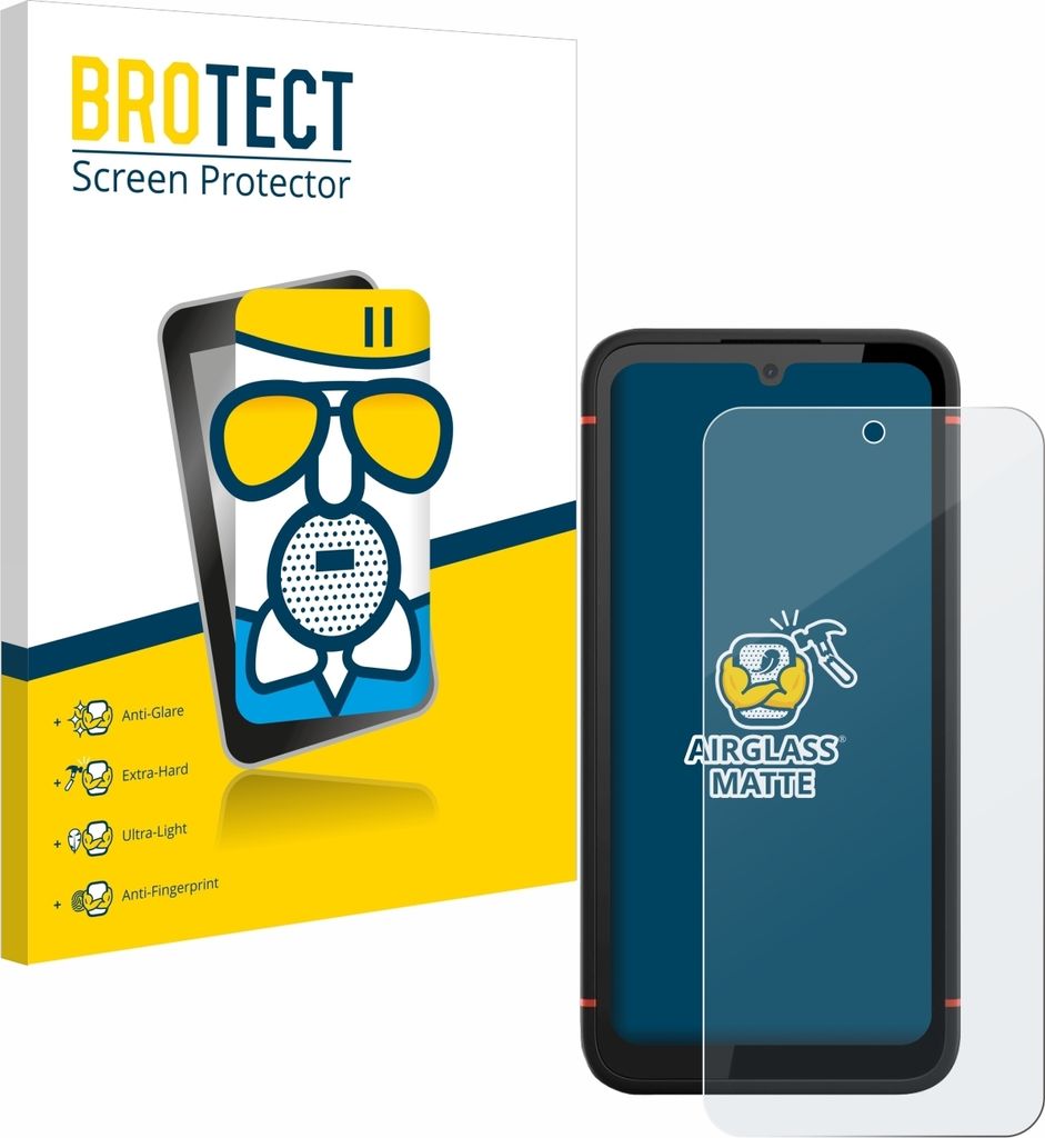 BROTECT Entspiegelungs Schutzglas für Gigaset GX4 Pro Schutzfolie Panzer Folie Glas Display Schutz matt