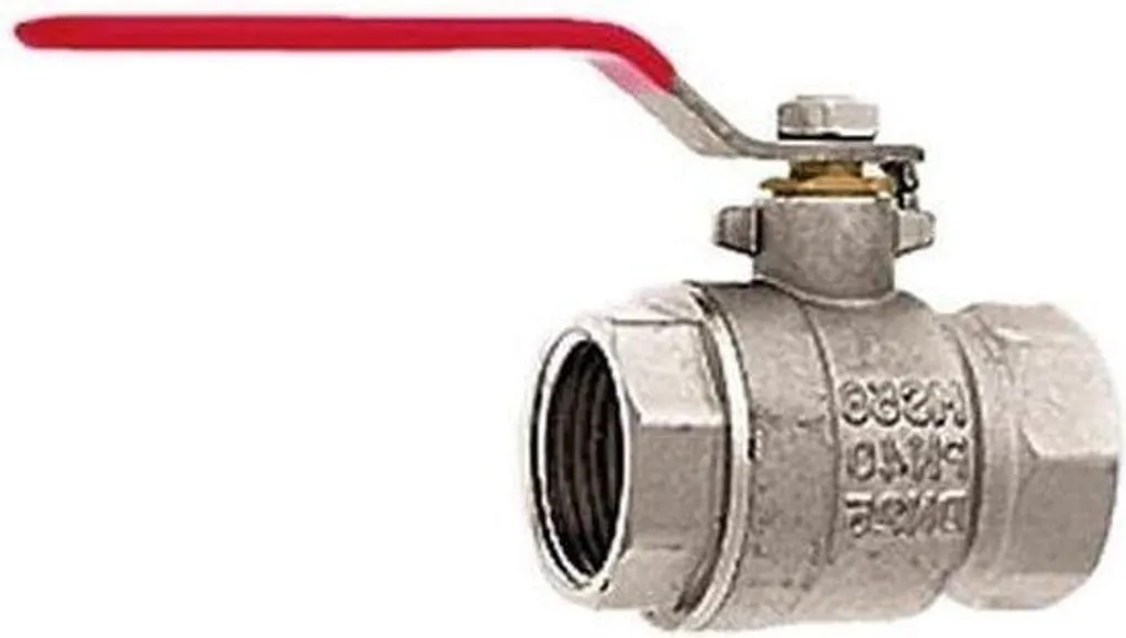 Robinet à boisseau sphérique 25 mm pour cuves à eau et arrosage extérieur