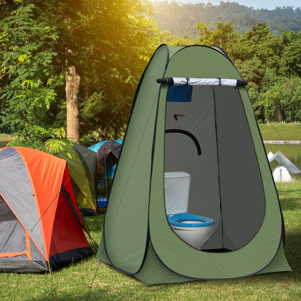 CLIPOP Pop up Duschzelt, Campingzelt, mit Tragetasche für Produktbild 4