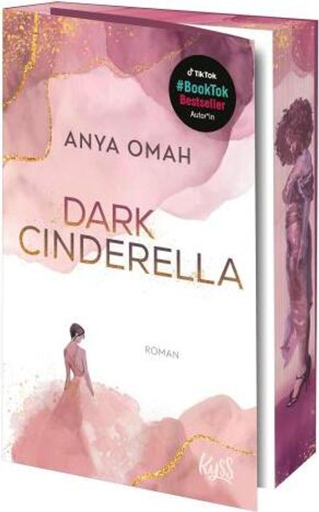 A book cover with a watercolor-like design and a silhouette of a woman in a dress.