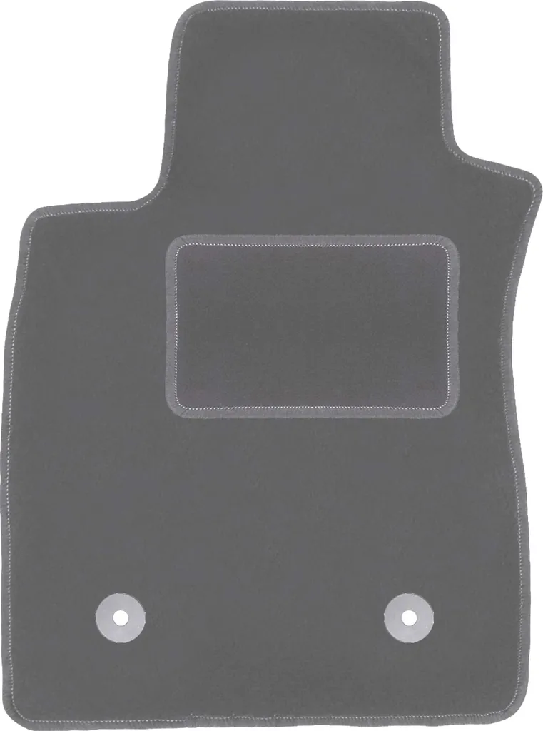 Tappetino Renault Clio 3 Velluto Grafite 2005-2012 Lato Guida Su Misura