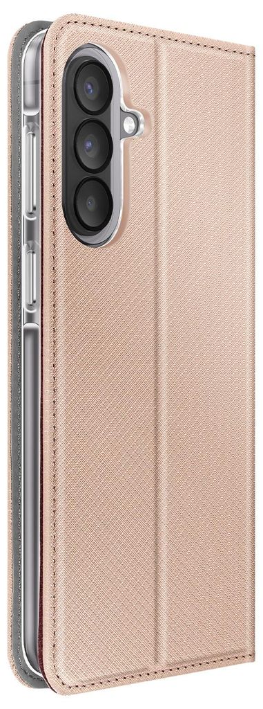 Avizar, Etui Galaxy A57 Struktur Design mit Standfunktion Kartenfach, Gold