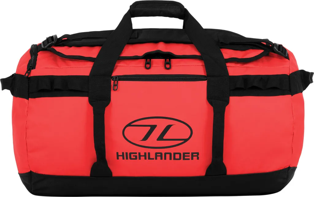 Highlander Storm Kitbag 65L Rosso: Il Borsone da Viaggio Definitivo