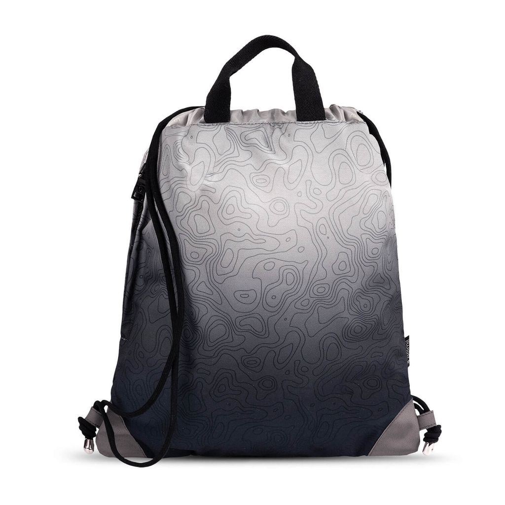 Belmil Premium Turnbeutel "Black Grey"